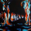 'Die Aussichten der Fische' - Acryl auf Leinwand - 110 x 160 cm - 02.06.10 